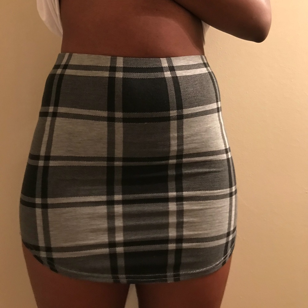 Cute plaid skirt